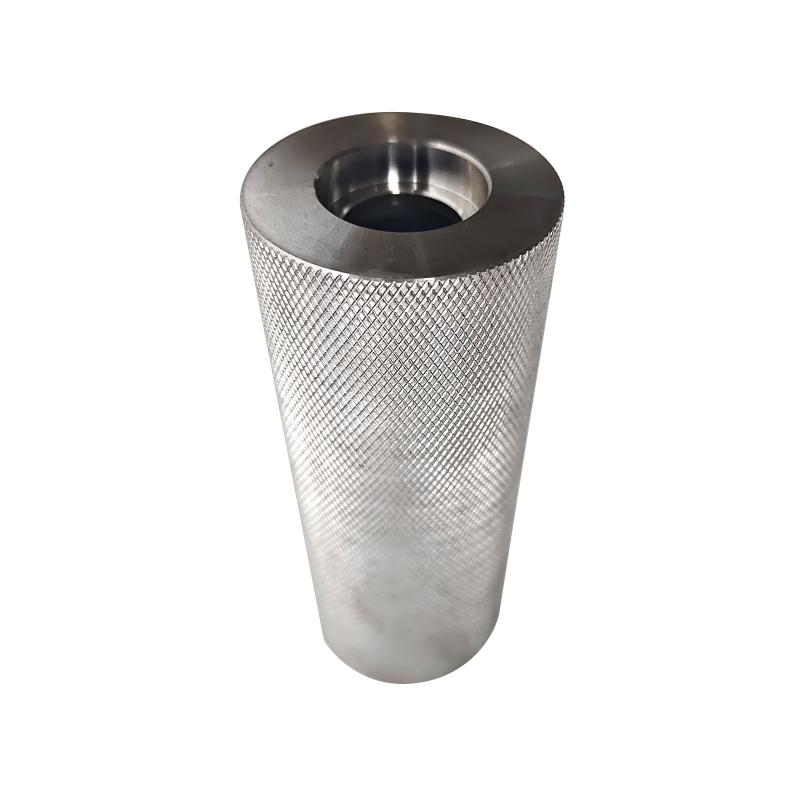 Segmentierte gerillte Stahlwalze