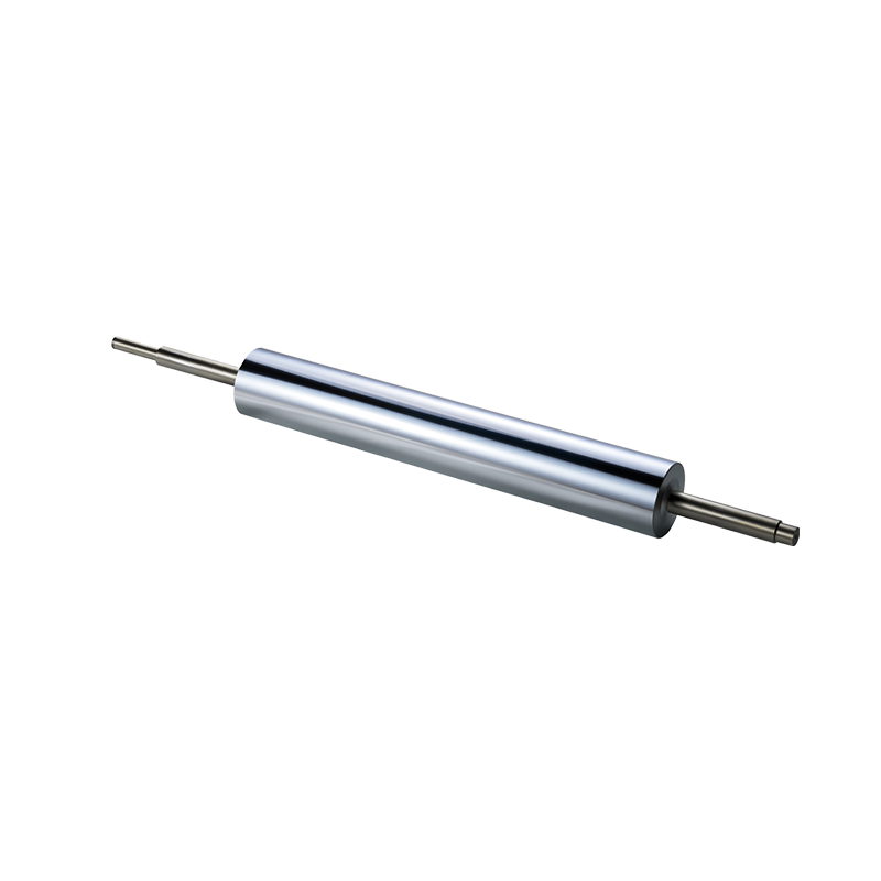 Spiegelpolierte Stahlrolle