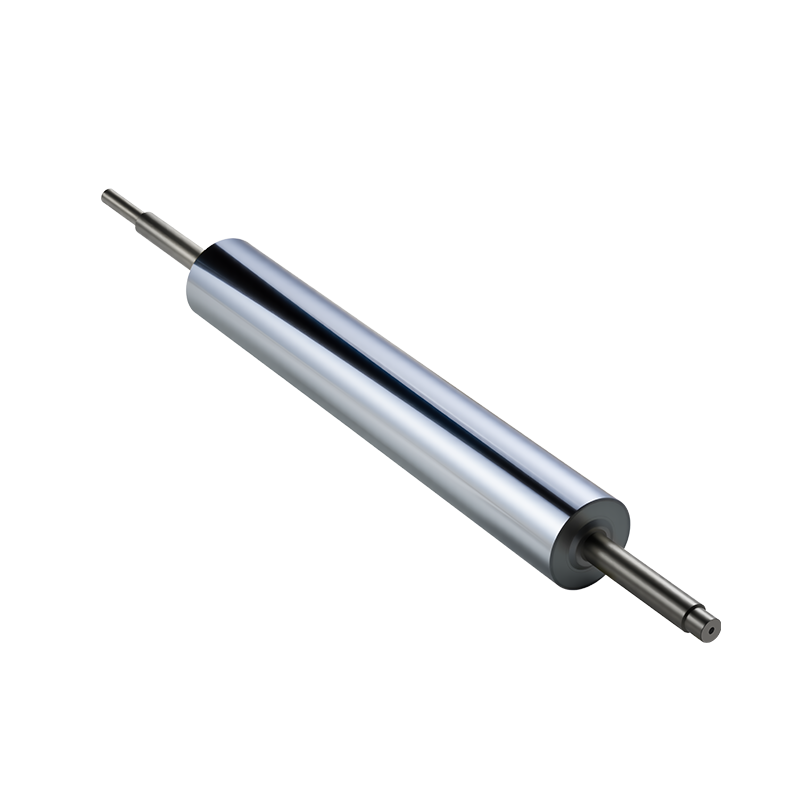 Spiegelpolierte Stahlrolle